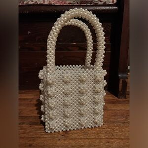 Faux Shrimps-esque beaded bag